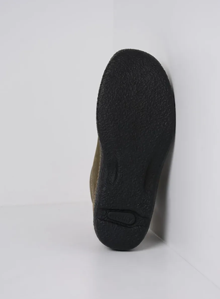 Roll Shoot - pesto groen nubuck