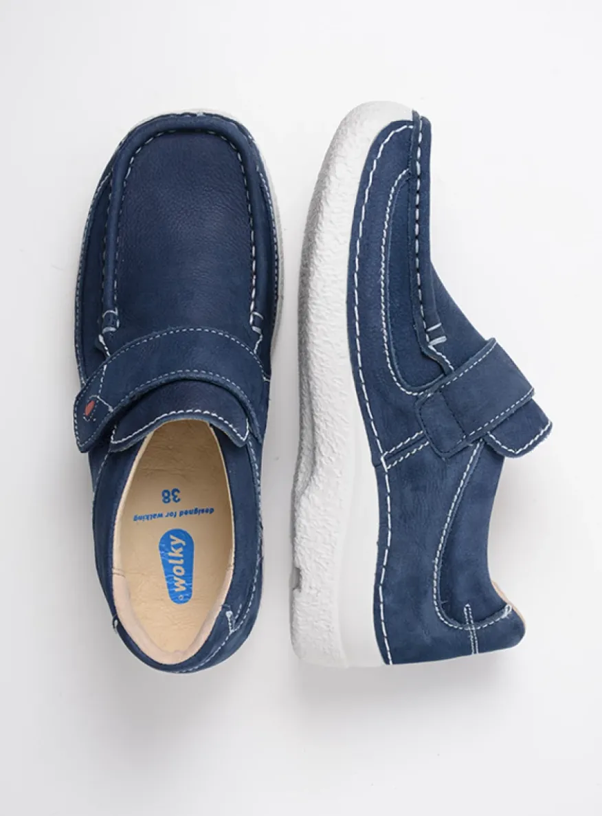 Roll Strap - denim nubuck