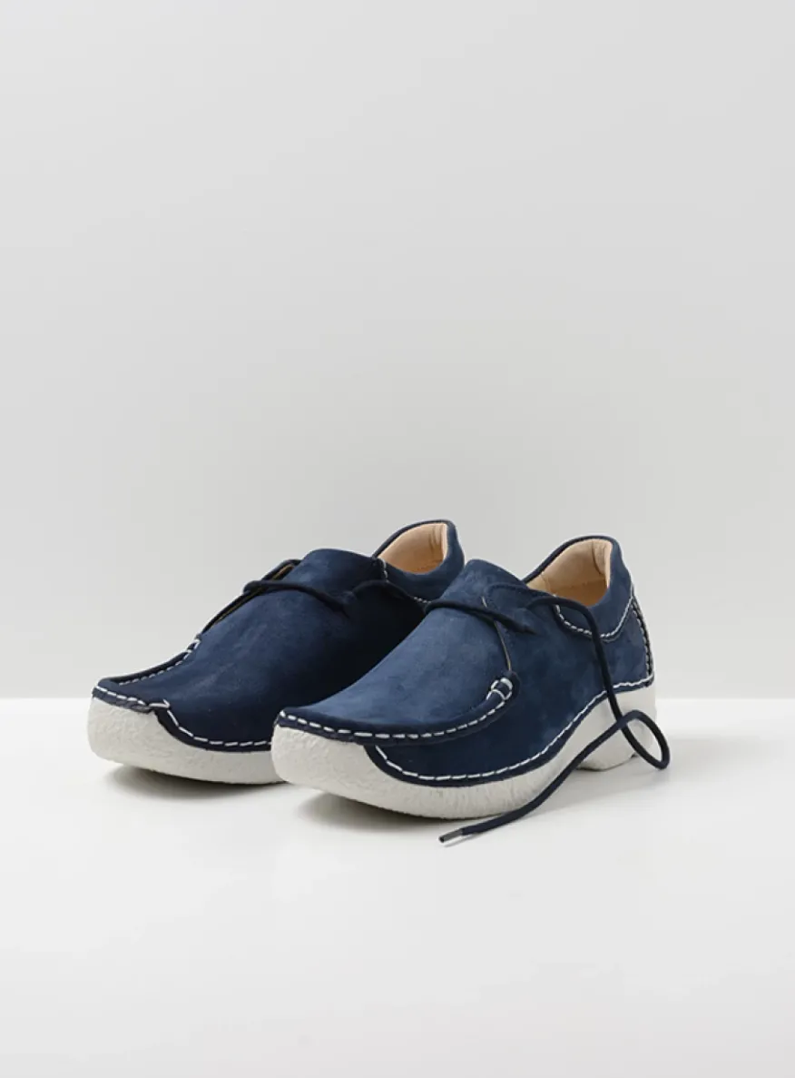 Seamy Shoe - denim nubuck