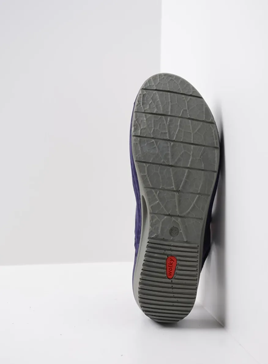 Shallow - paars nubuck