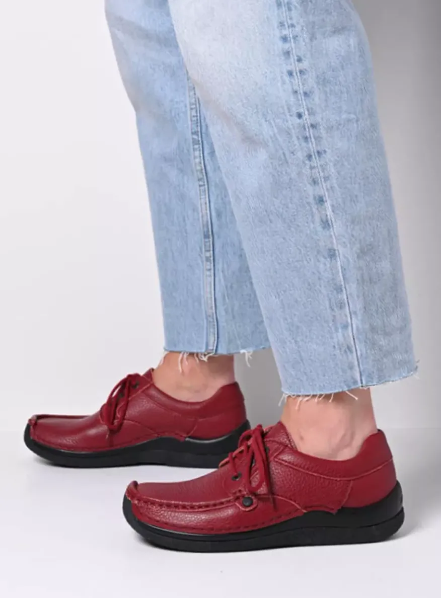 Taranta - bordeauxrood leer