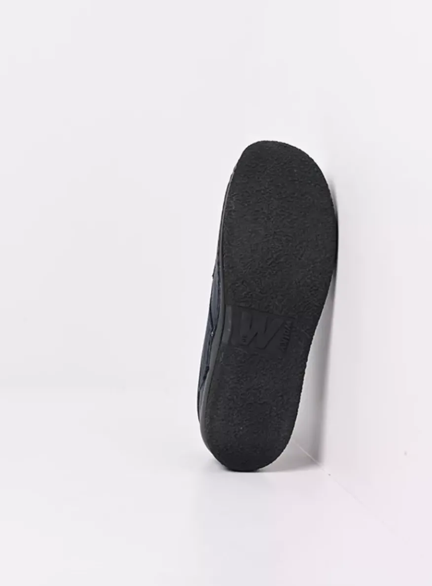 Taranta - donkerblauw leer