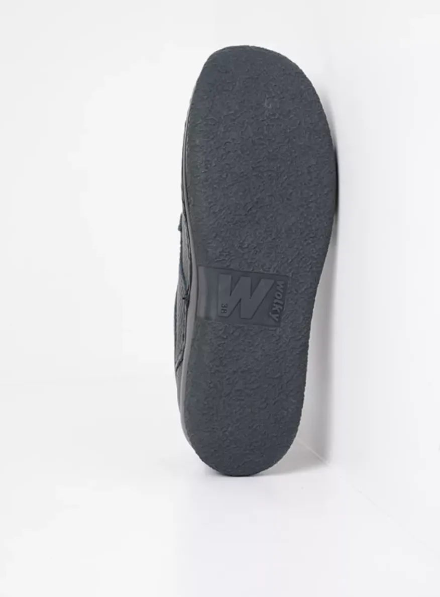 Taranta - zwart leer