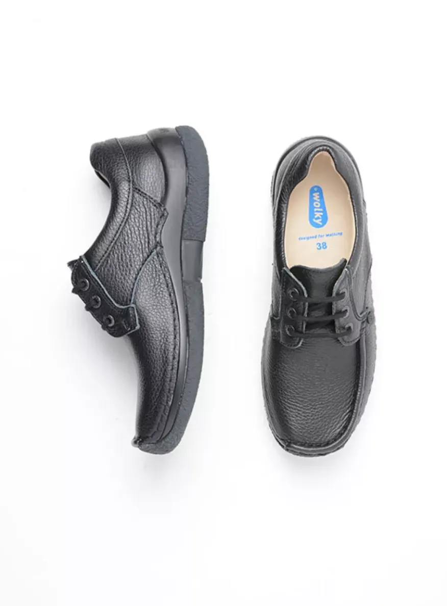 Taranta - zwart leer