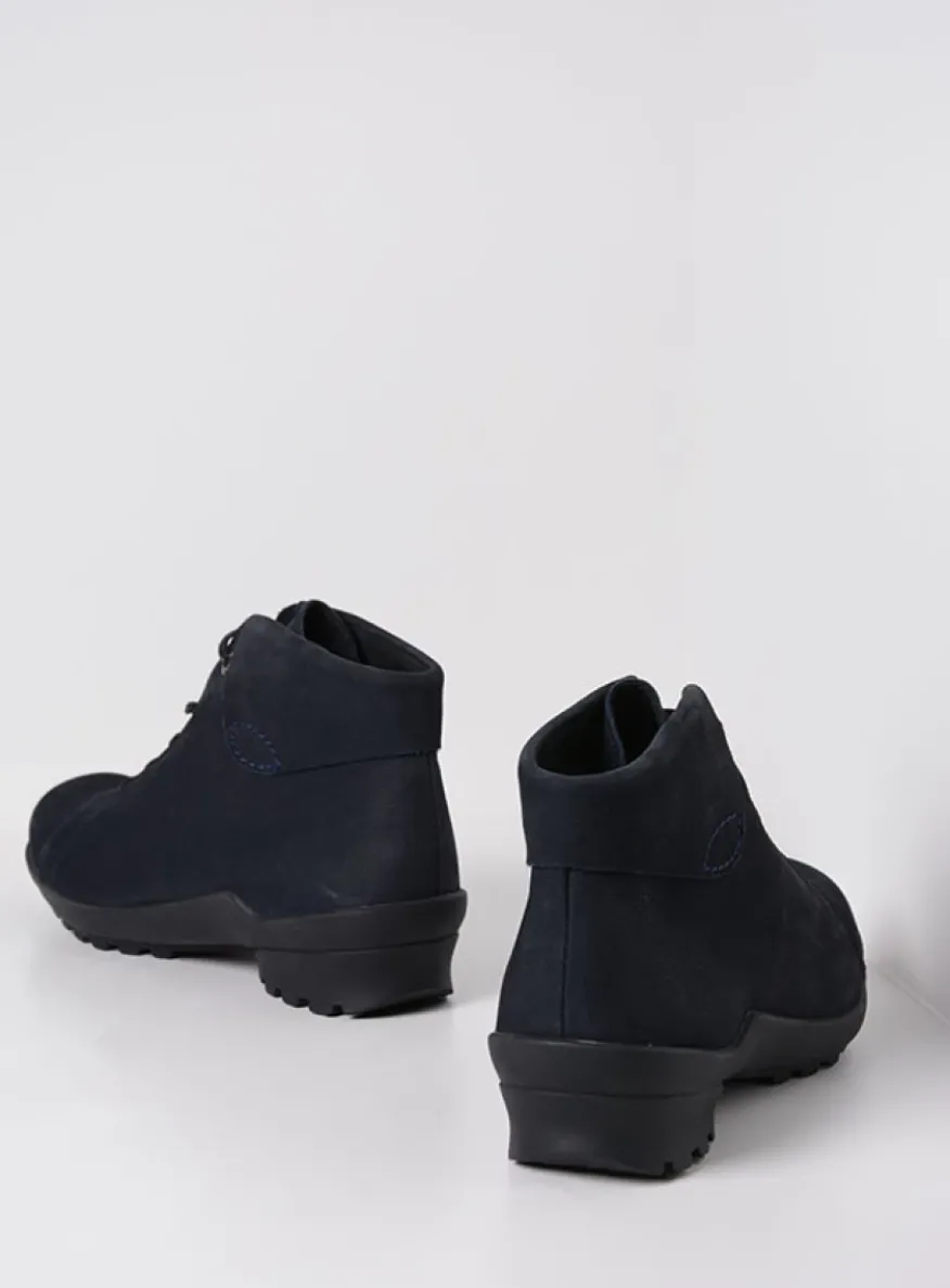 Teton - blauw nubuck
