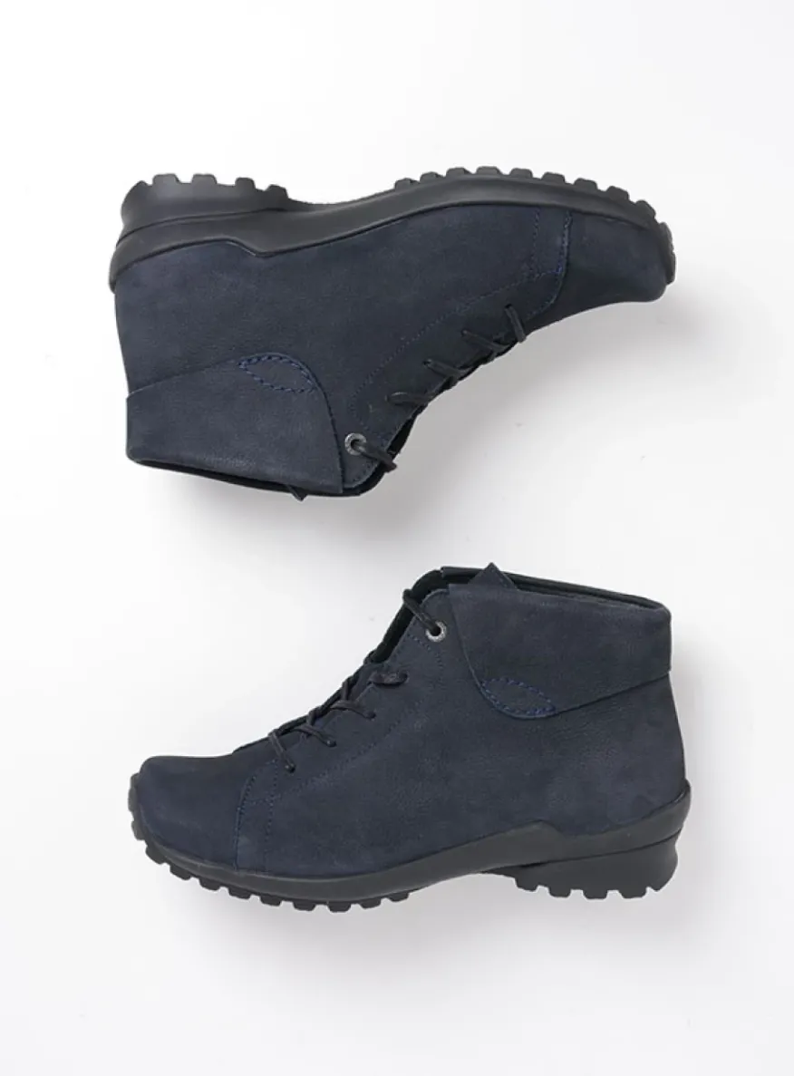 Teton - blauw nubuck