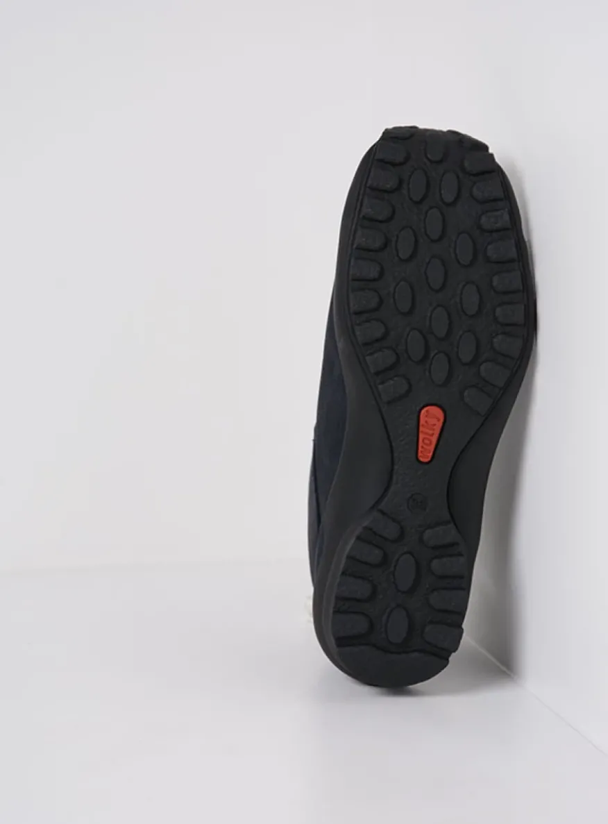 Teton - blauw nubuck