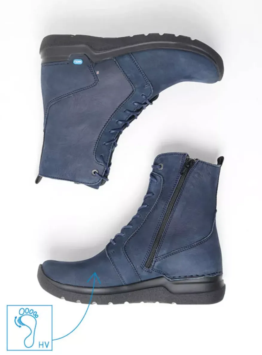 Viper HV - denim blauw nubuck