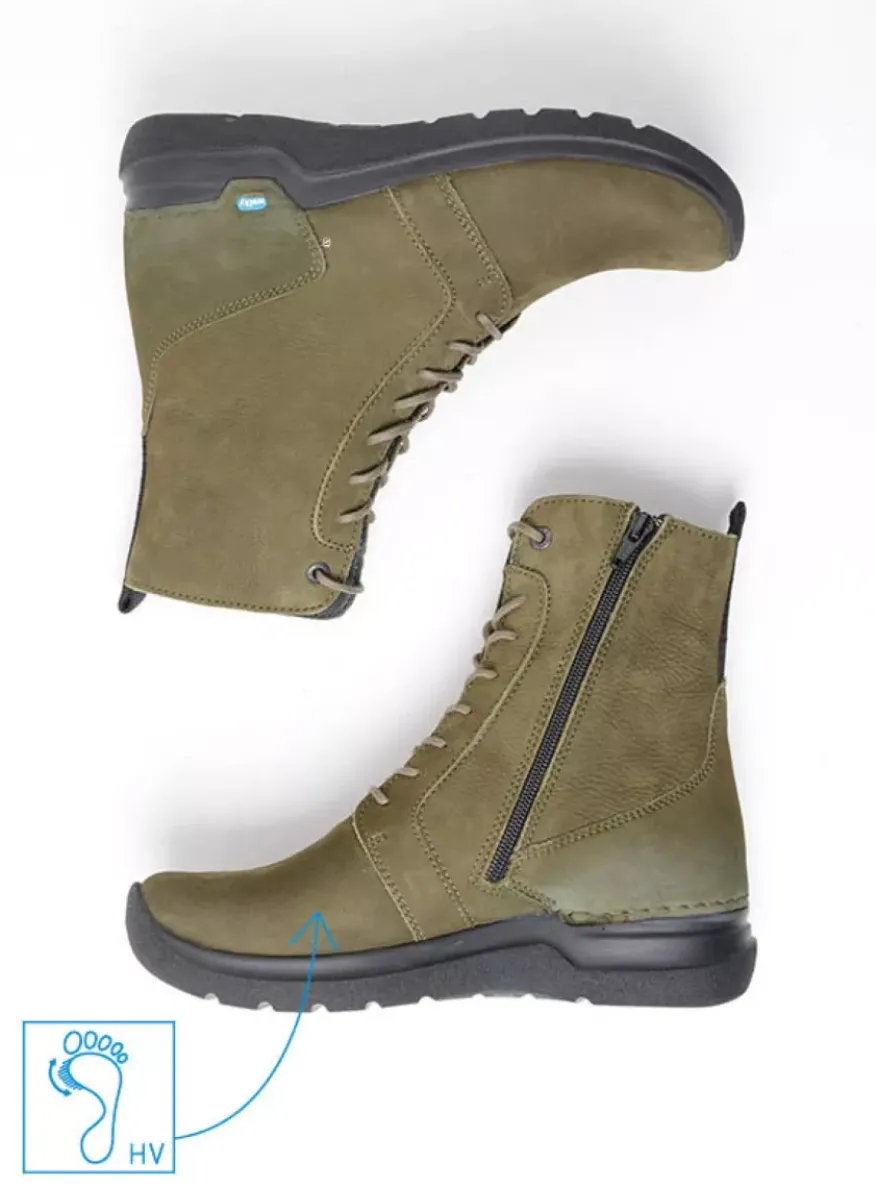 Viper HV - pesto groen nubuck