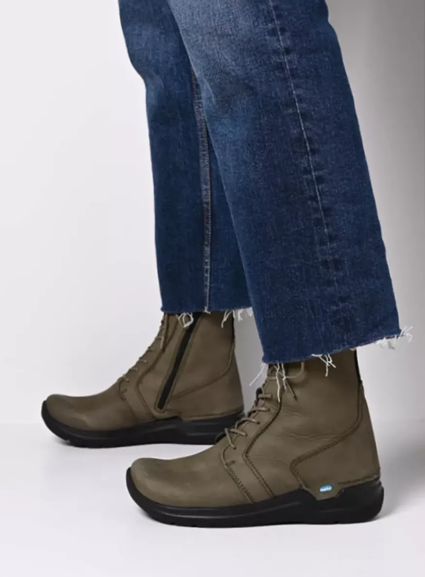 Viper HV - pesto groen nubuck