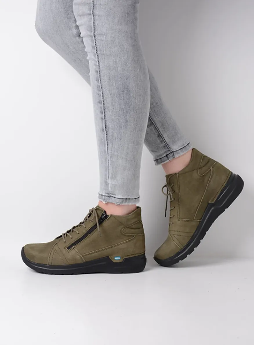Why - pesto groen nubuck