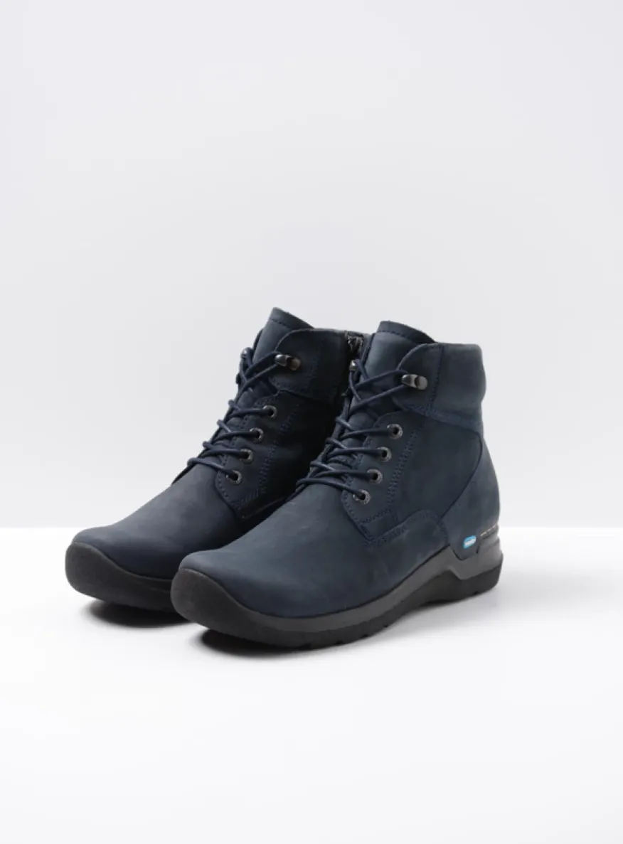 Whynot - blauw nubuck