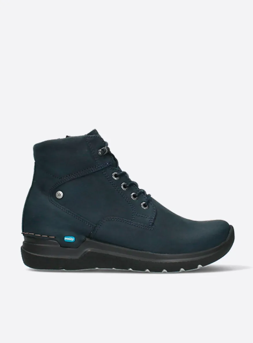 Whynot HV - blauw nubuck