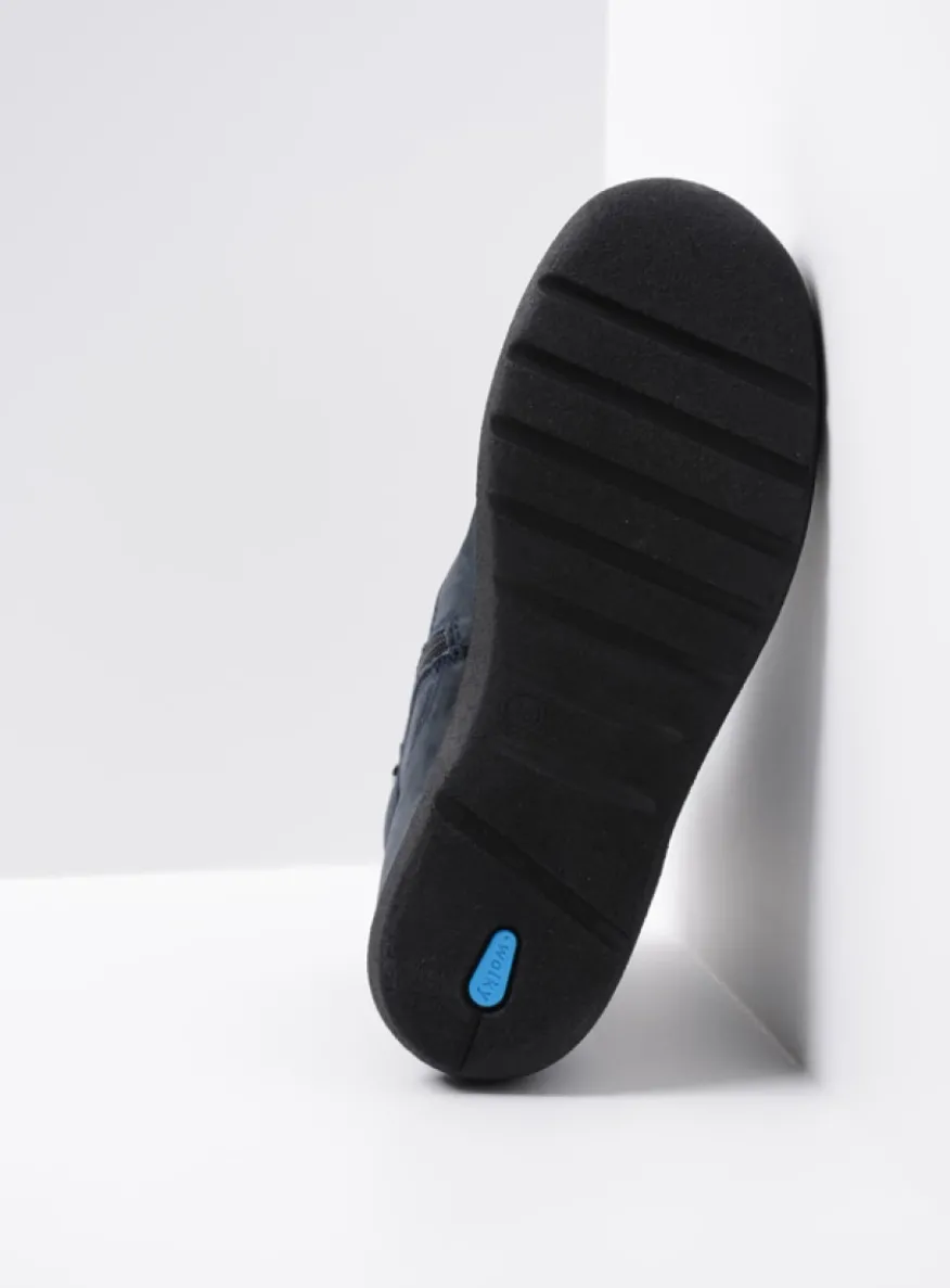 Whynot HV - blauw nubuck