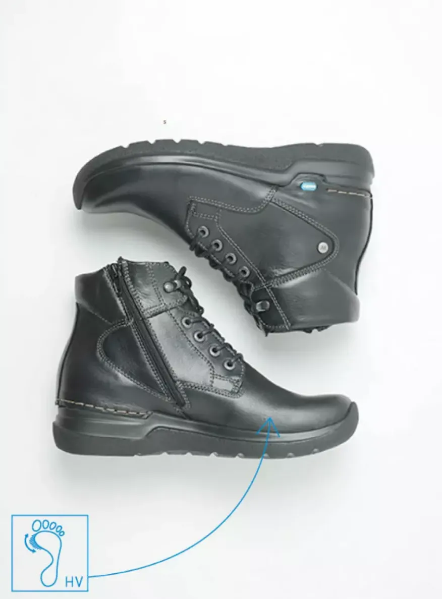 Whynot HV - zwart leer