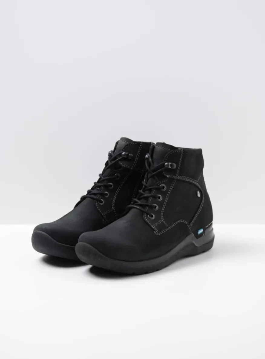 Whynot HV - zwart nubuck