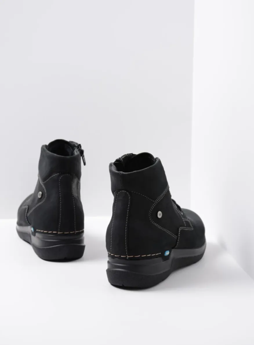 Whynot HV - zwart nubuck