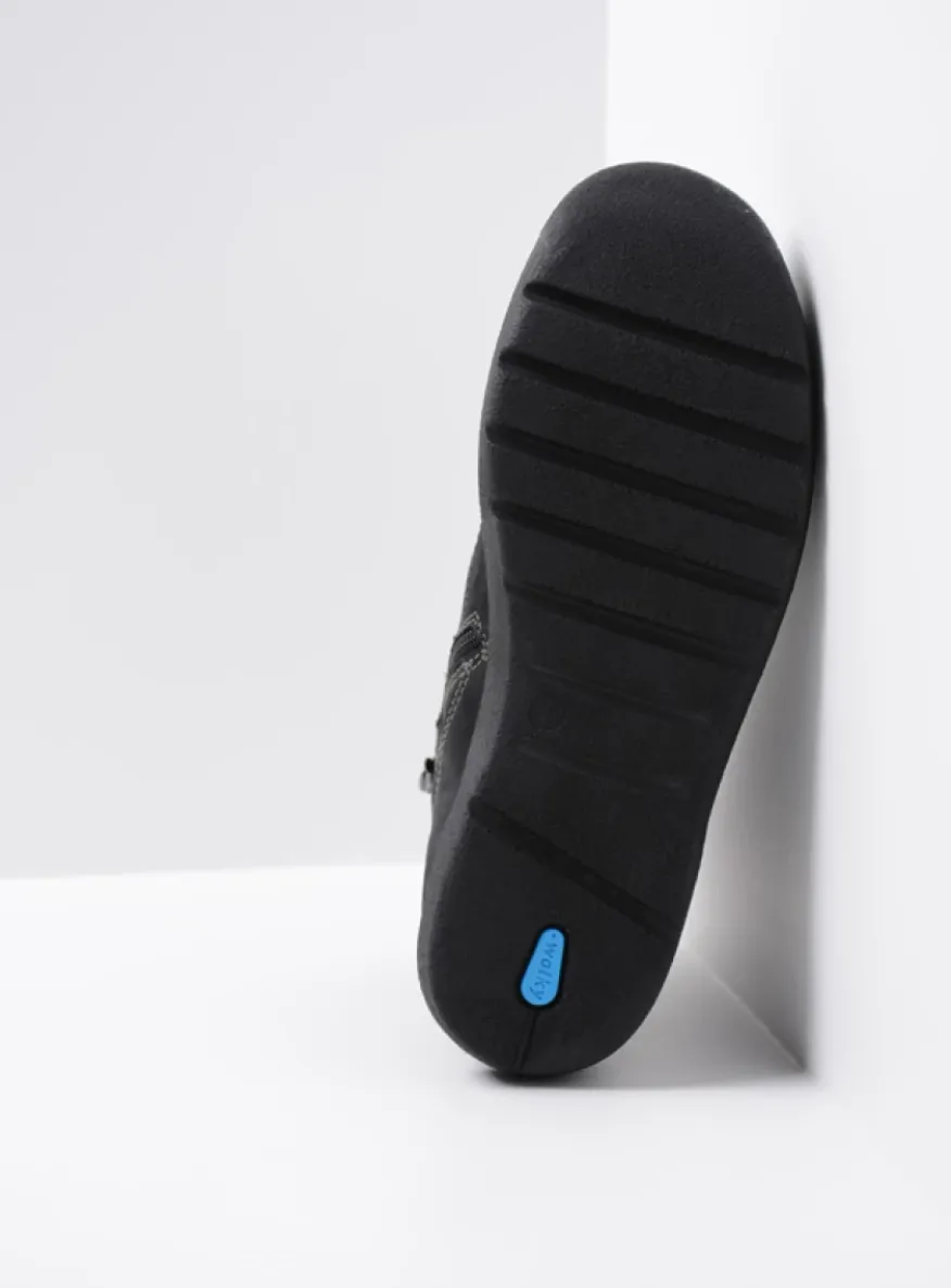 Whynot HV - zwart nubuck