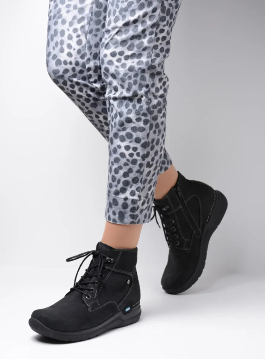 Whynot HV - zwart nubuck