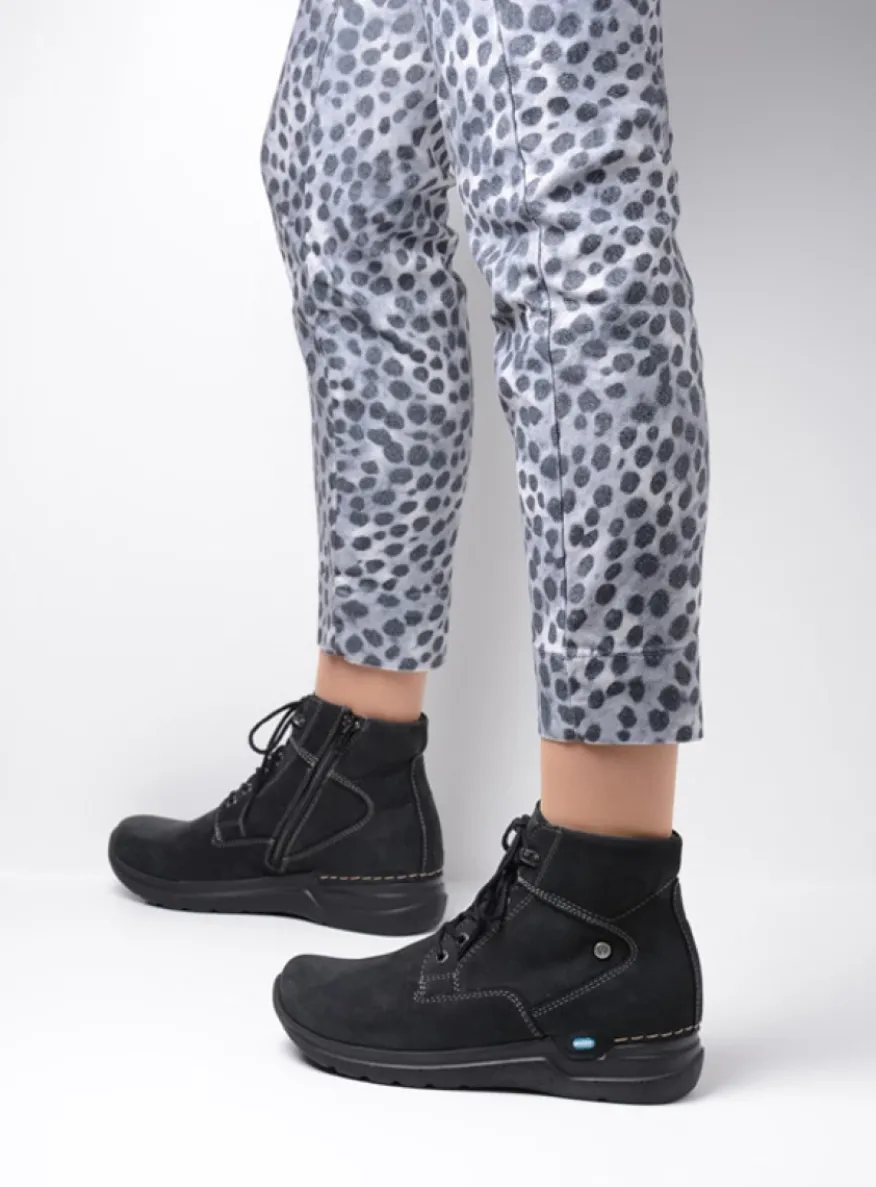 Whynot HV - zwart nubuck