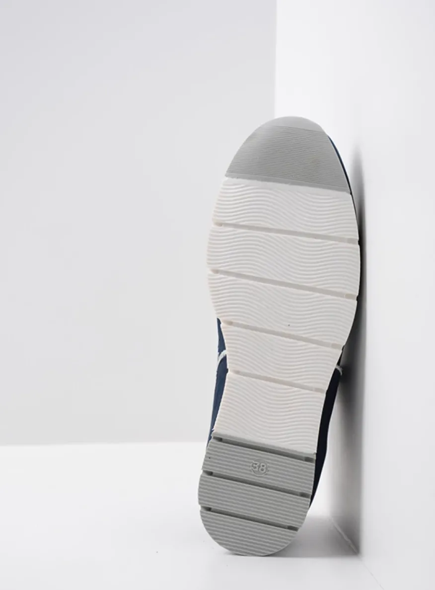 Yell XW - denim nubuck