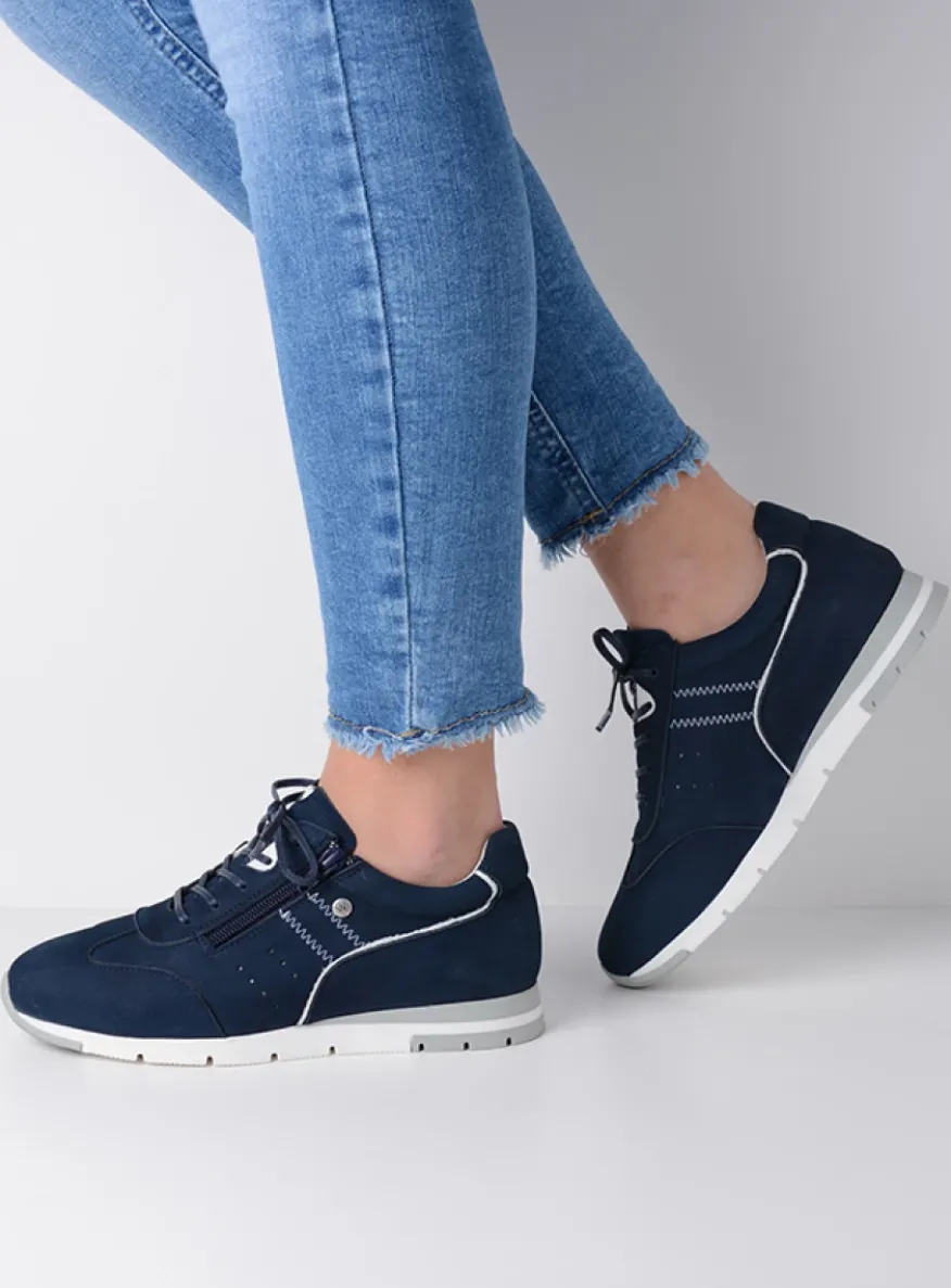 Yell XW - denim nubuck