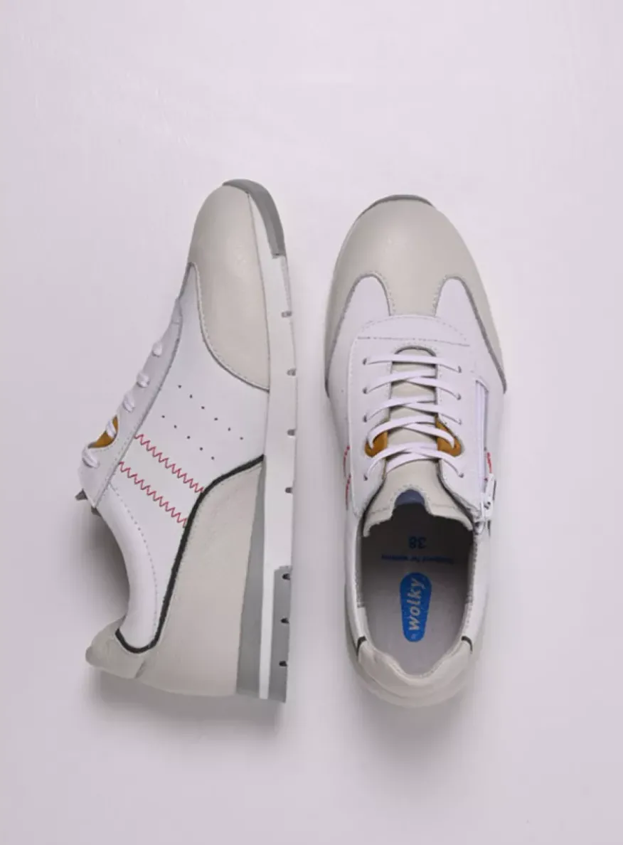 Yell XW - gebroken wit leer