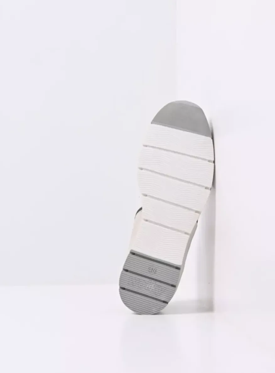 Yell XW - gebroken wit leer