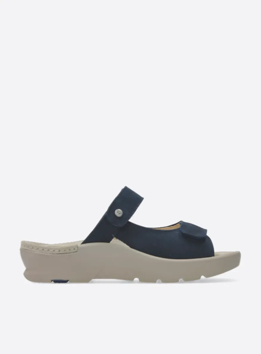 Zaandam - denim nubuck