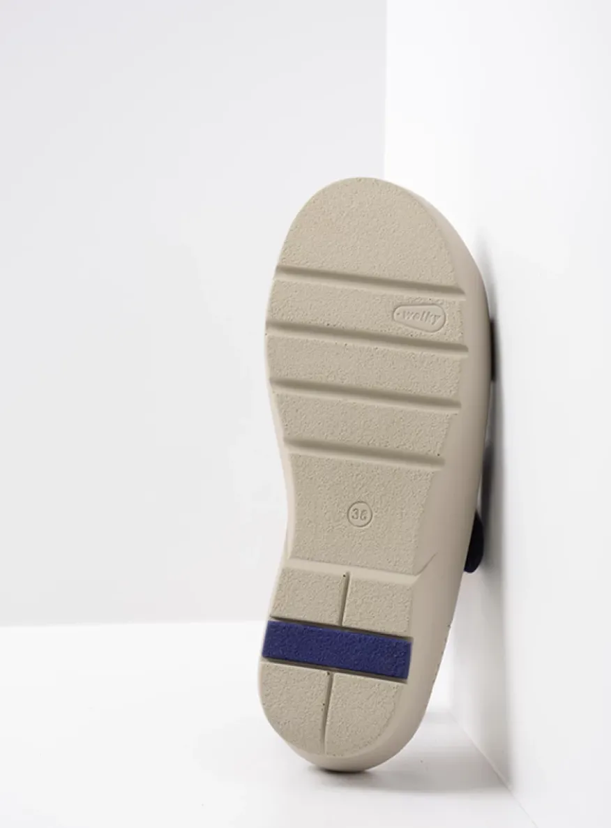 Zaandam - denim nubuck