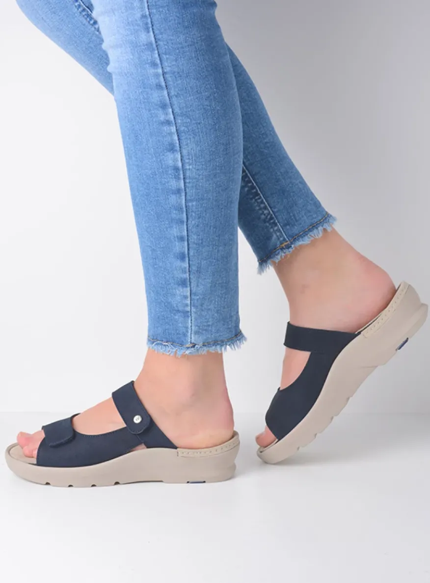 Zaandam - denim nubuck