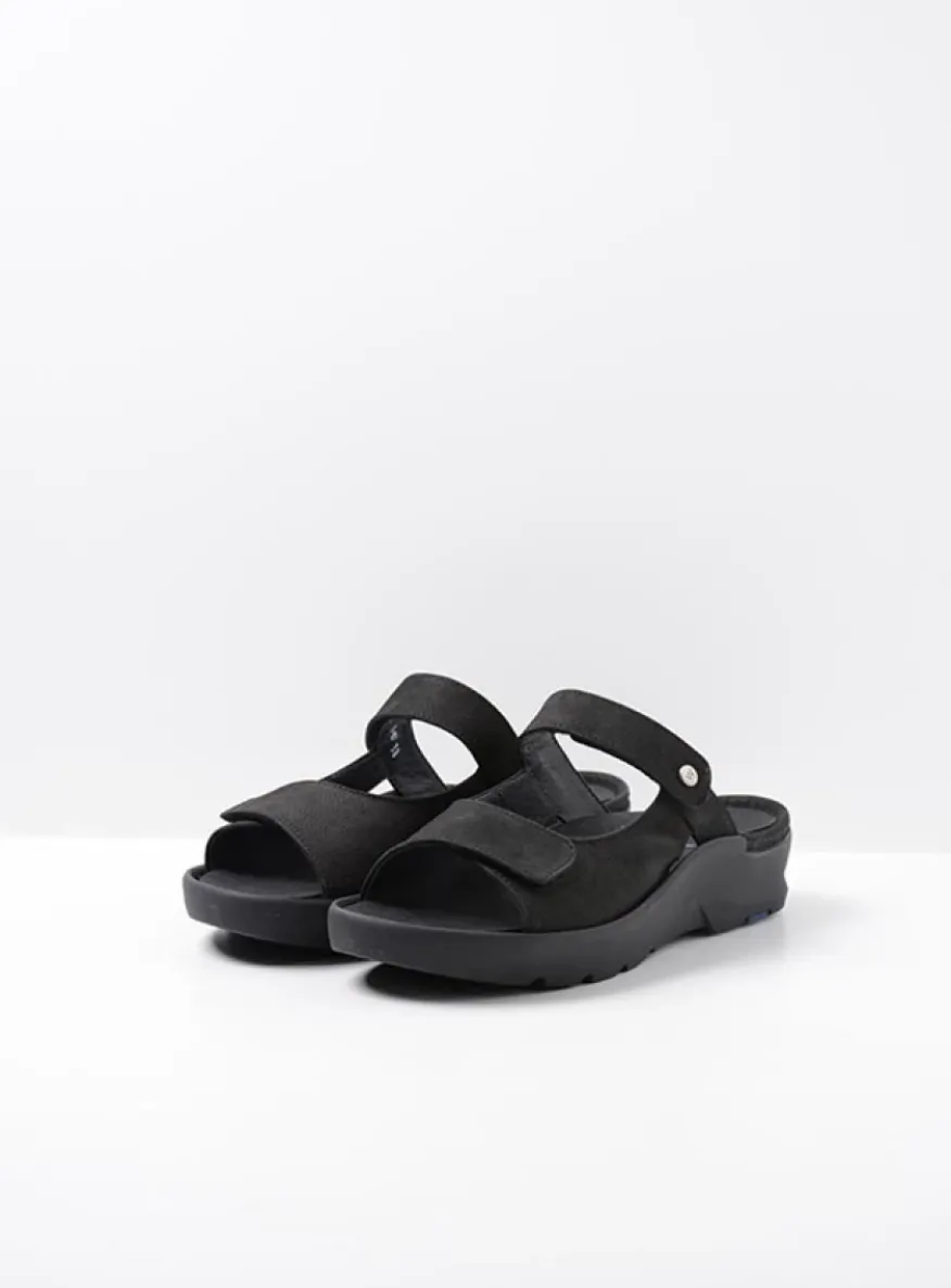 Zaandam - zwart nubuck