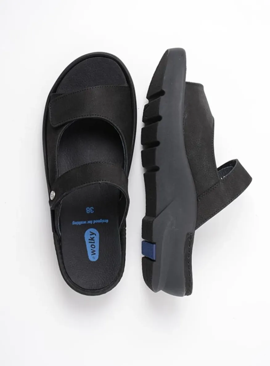 Zaandam - zwart nubuck