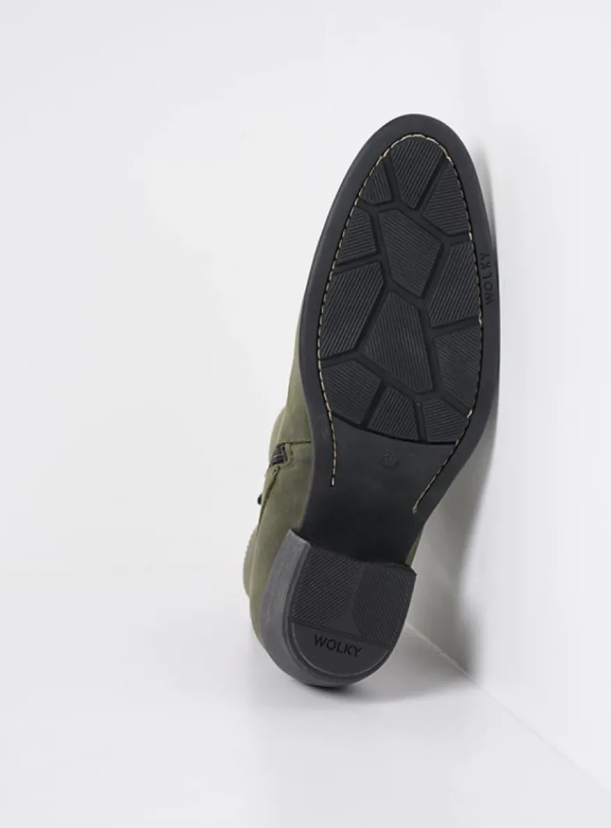 Zavalla HV - forestgroen nubuck