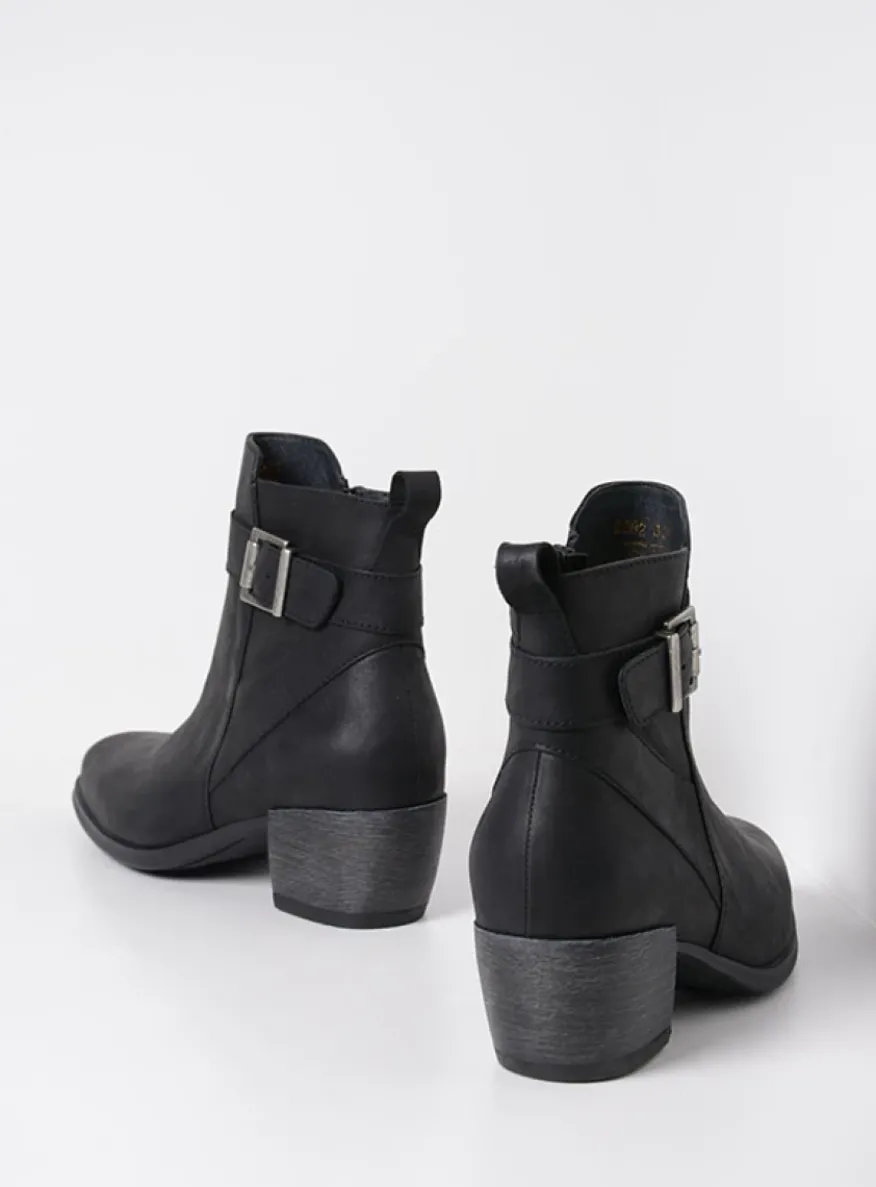 Zavalla HV - zwart nubuck