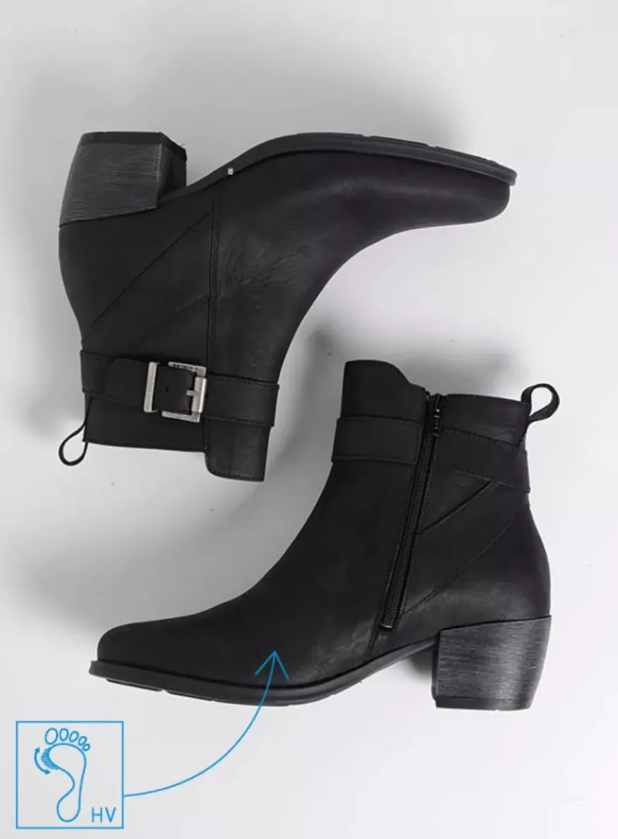 Zavalla HV - zwart nubuck